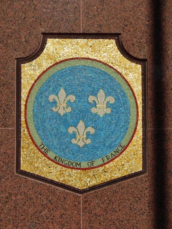 French Seal Mosaic (1684–1689). Click for full size. French Seal Mosaic (1684–1689) image. Click for full size.