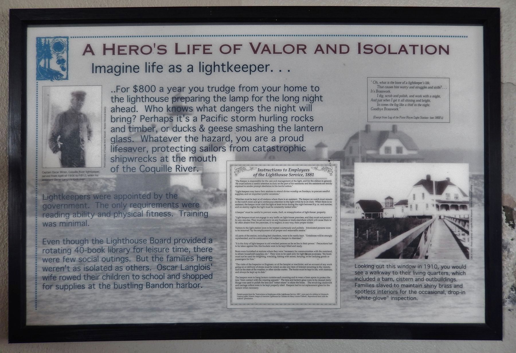 Lighthouse Valor Exhibit image. Click for full size.