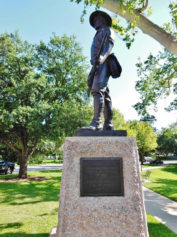 Spanish - American War Memorial. Click for full size. Spanish - American War Memorial image. Click for full size.