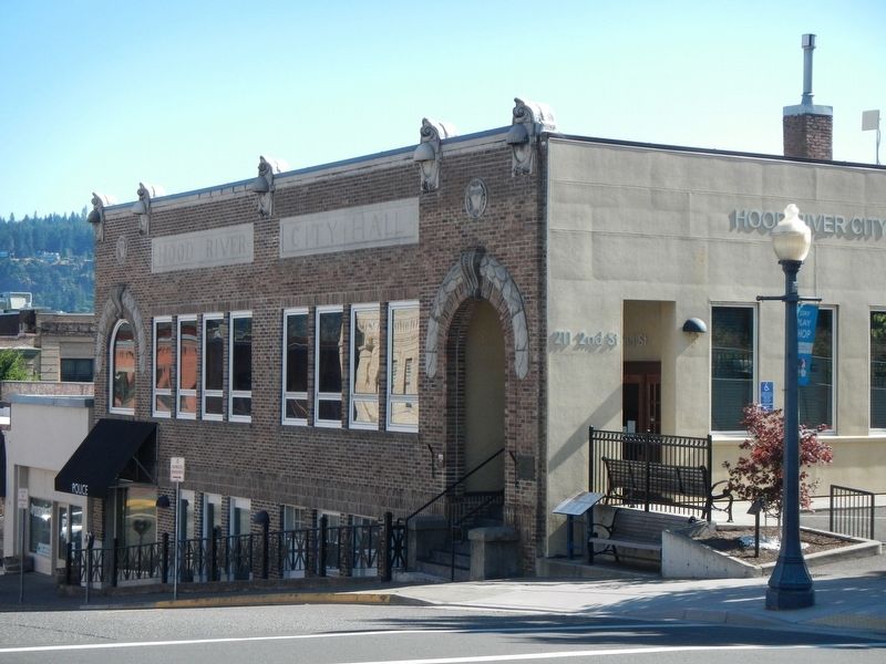 Hood River City Hall. Click for full size. Hood River City Hall image. Click for full size.
