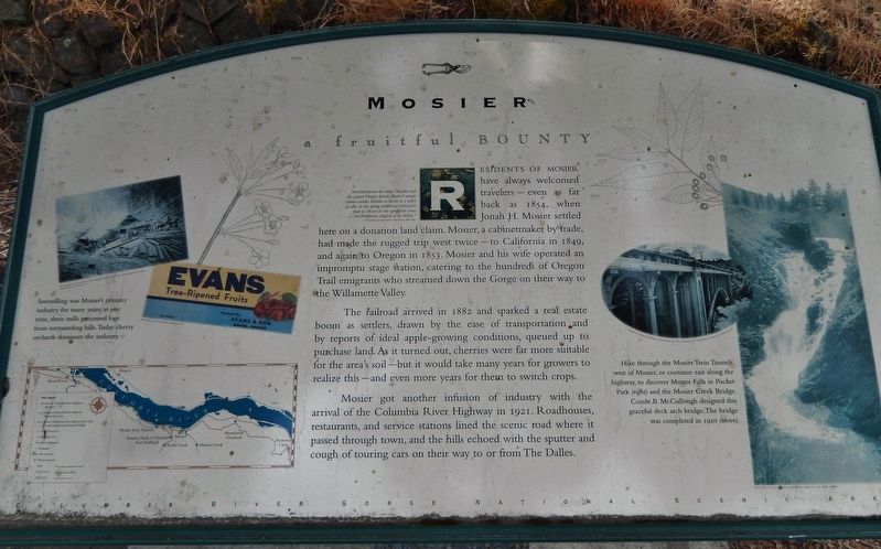 Mosier Marker image. Click for full size.