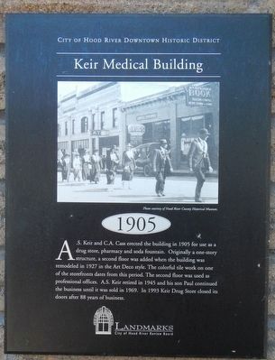 Keir Medical Building Marker image. Click for full size.