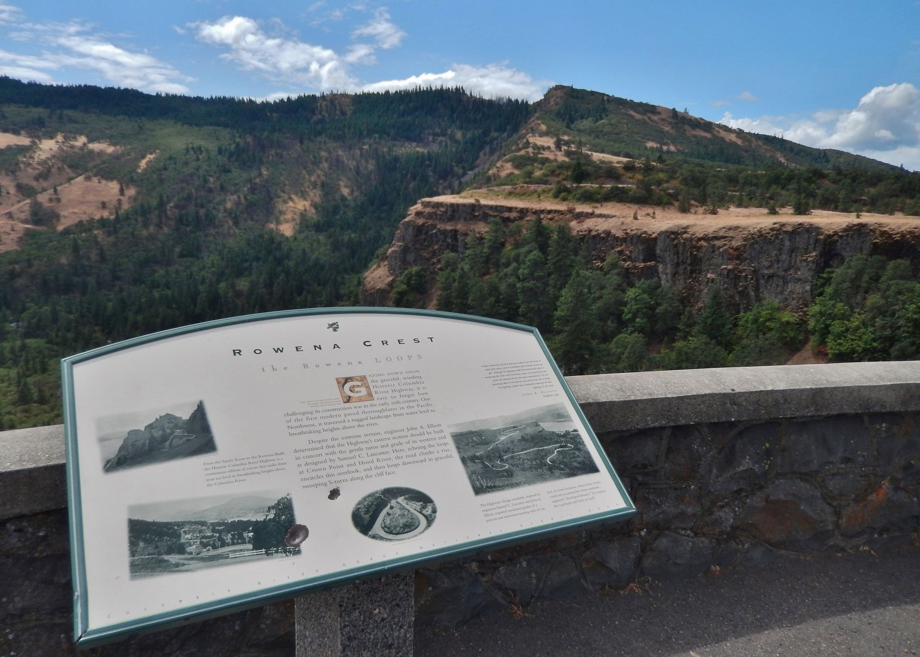 Rowena Loops Marker (<i>wide view</i>) image. Click for full size.