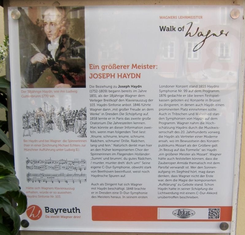 Ein grsserer Meister: Joseph Haydn / A Greater Master: Joseph Haydn Marker image. Click for full size.