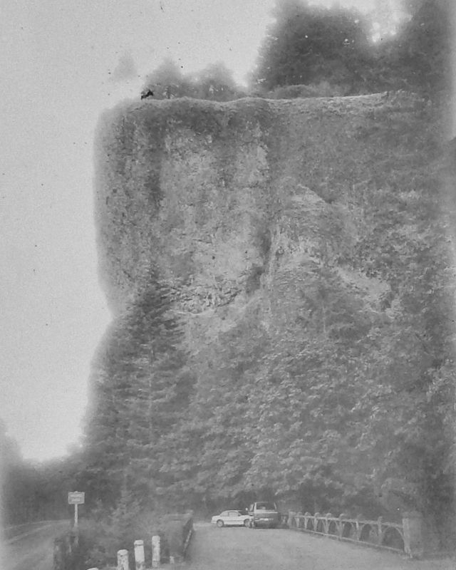 Marker detail: "Bridge to Nowhere". Click for full size. Marker detail: "Bridge to Nowhere" image. Click for full size.