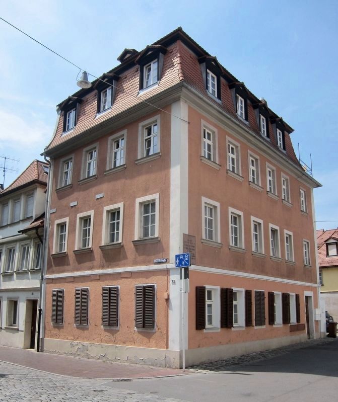 Friedrich von Brenner Marker - Wide View. Click for full size. Friedrich von Brenner Marker - Wide View image. Click for full size.