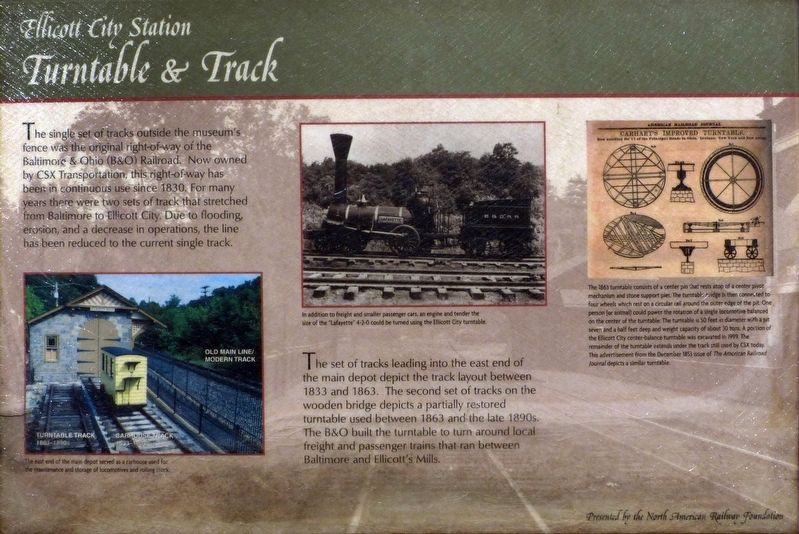 Turntable & Track Marker. Click for full size. Turntable & Track Marker image. Click for full size.