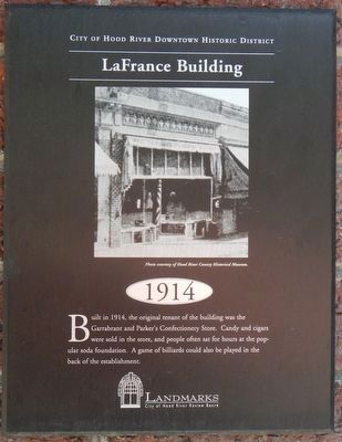 LaFrance Building Marker image. Click for full size.