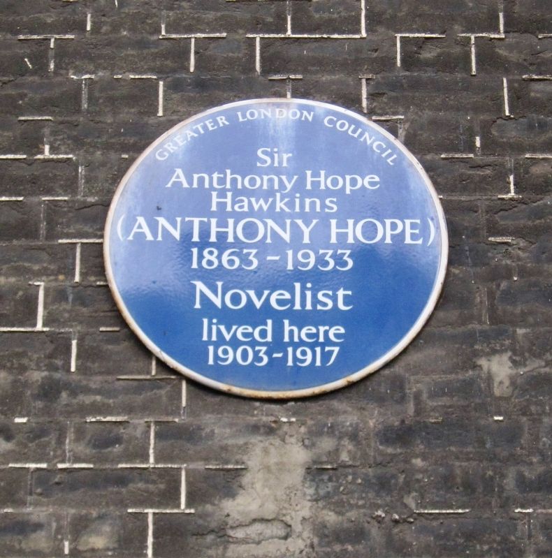 Anthony Hope Marker image. Click for full size.