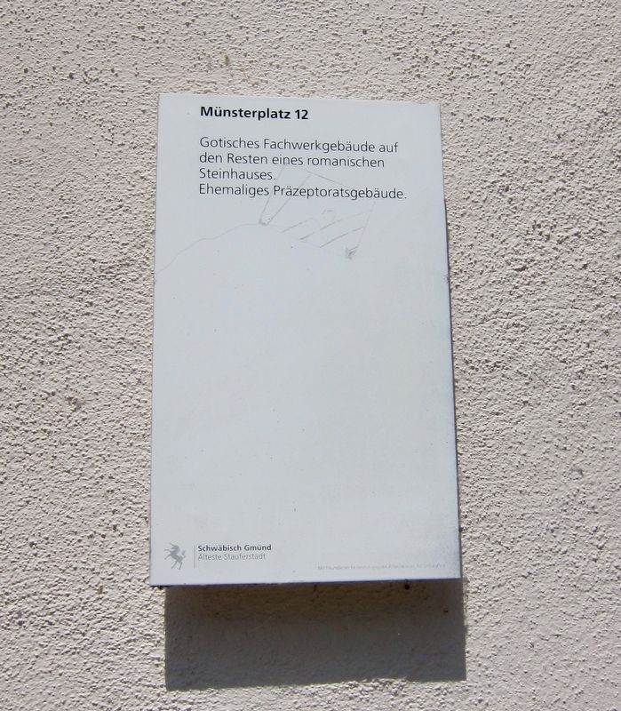 Mnsterplatz 12 Marker image. Click for full size.