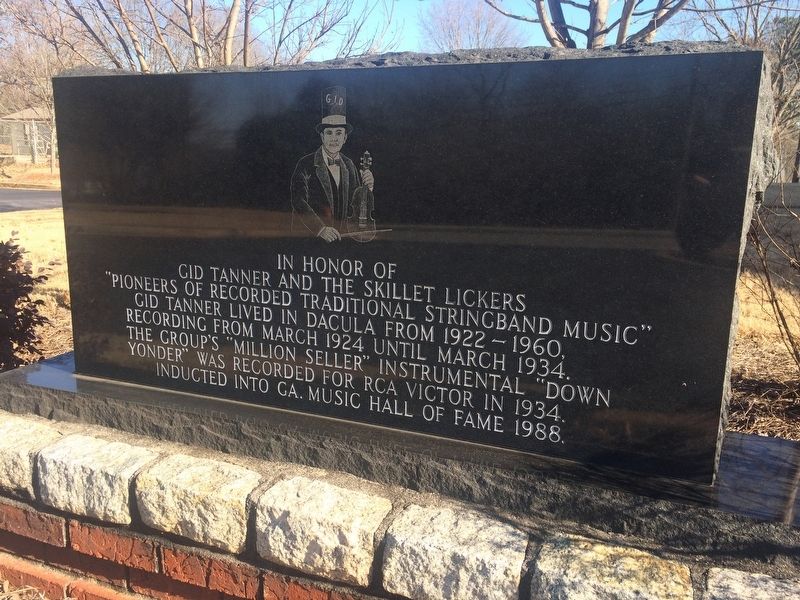 Gid Tanner and the Skillet Lickers Marker. Click for full size. Gid Tanner and the Skillet Lickers Marker image. Click for full size.