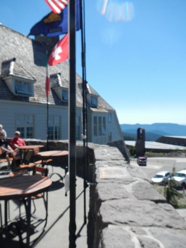 Timberline Lodge Marker image. Click for full size.