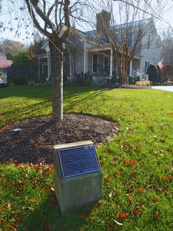 Susan Riviere Hetzel Marker. Click for full size. Susan Riviere Hetzel Marker image. Click for full size.