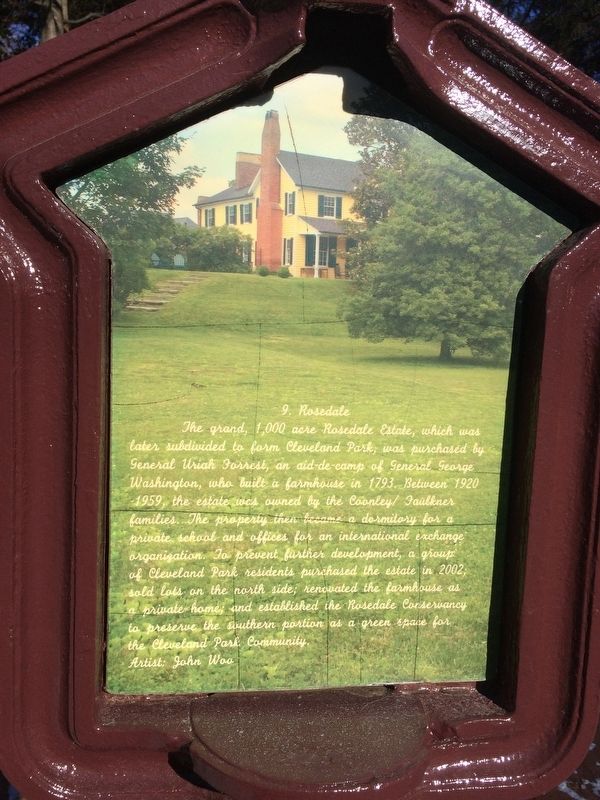 Rosedale Marker image. Click for full size.