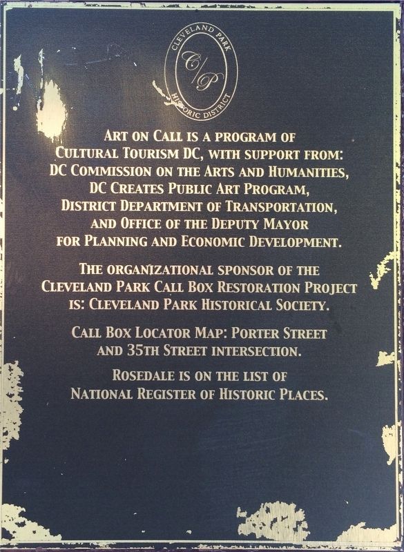 Rosedale Marker image. Click for full size.