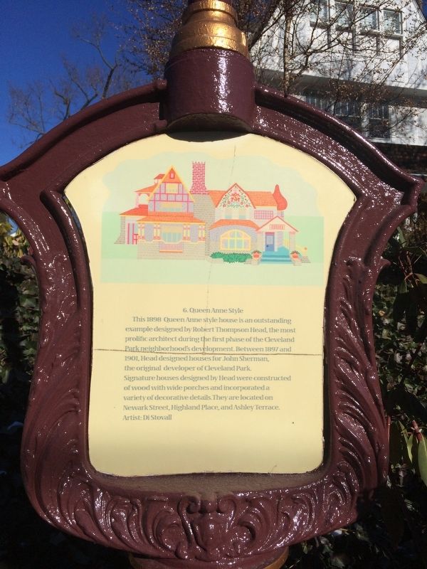 Queen Anne Style Marker image. Click for full size.