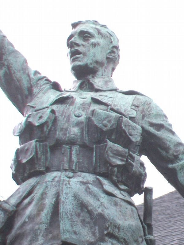 War Memorial Statue Detail. Click for full size. War Memorial Statue Detail image. Click for full size.