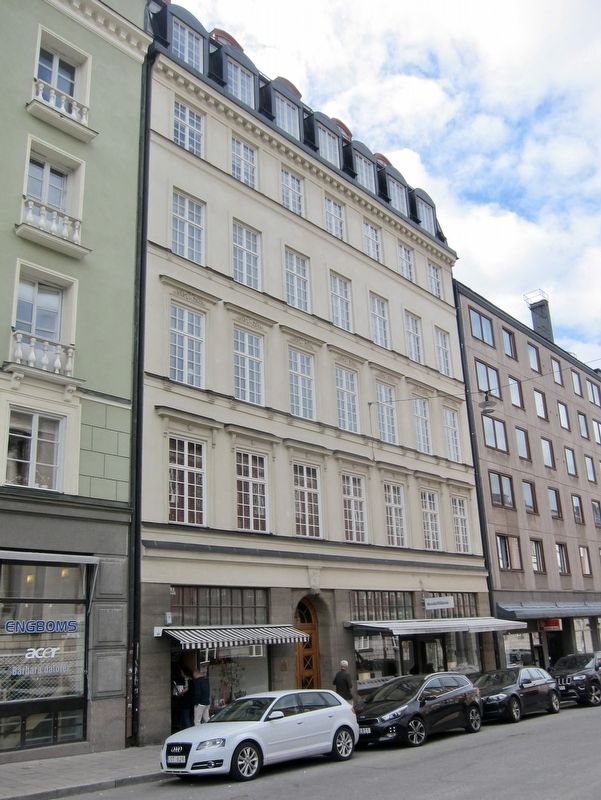 Brantingska Huset / The Branting House Marker - Wider View. Click for full size. Brantingska Huset / The Branting House Marker - Wider View image. Click for full size.