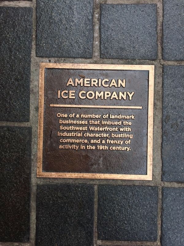 American Ice Company Marker image. Click for full size.