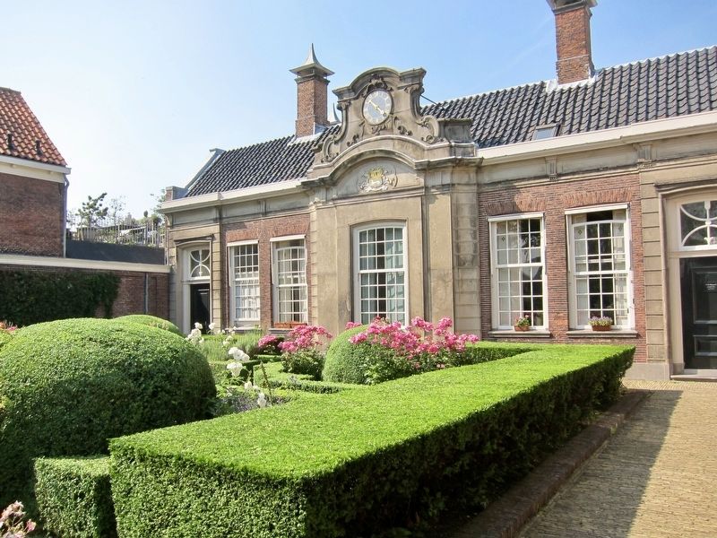 The Hofje's Little Garden. Click for full size. The Hofje's Little Garden image. Click for full size.