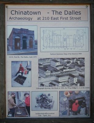 Archaeology at 210 East First Street image. Click for full size.