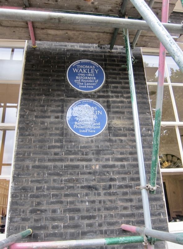 Thomas Hodgkin Marker image. Click for full size.