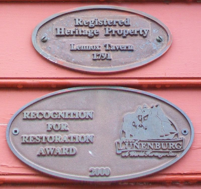 Lennox Tavern Markers image. Click for full size.