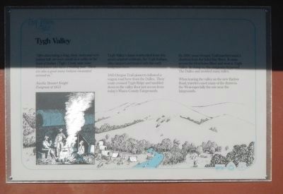 Tygh Valley Marker image. Click for full size.