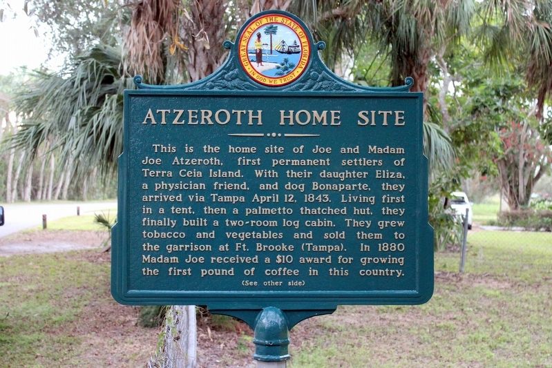 Atzeroth Home Site Marker-Side 1 image. Click for full size.