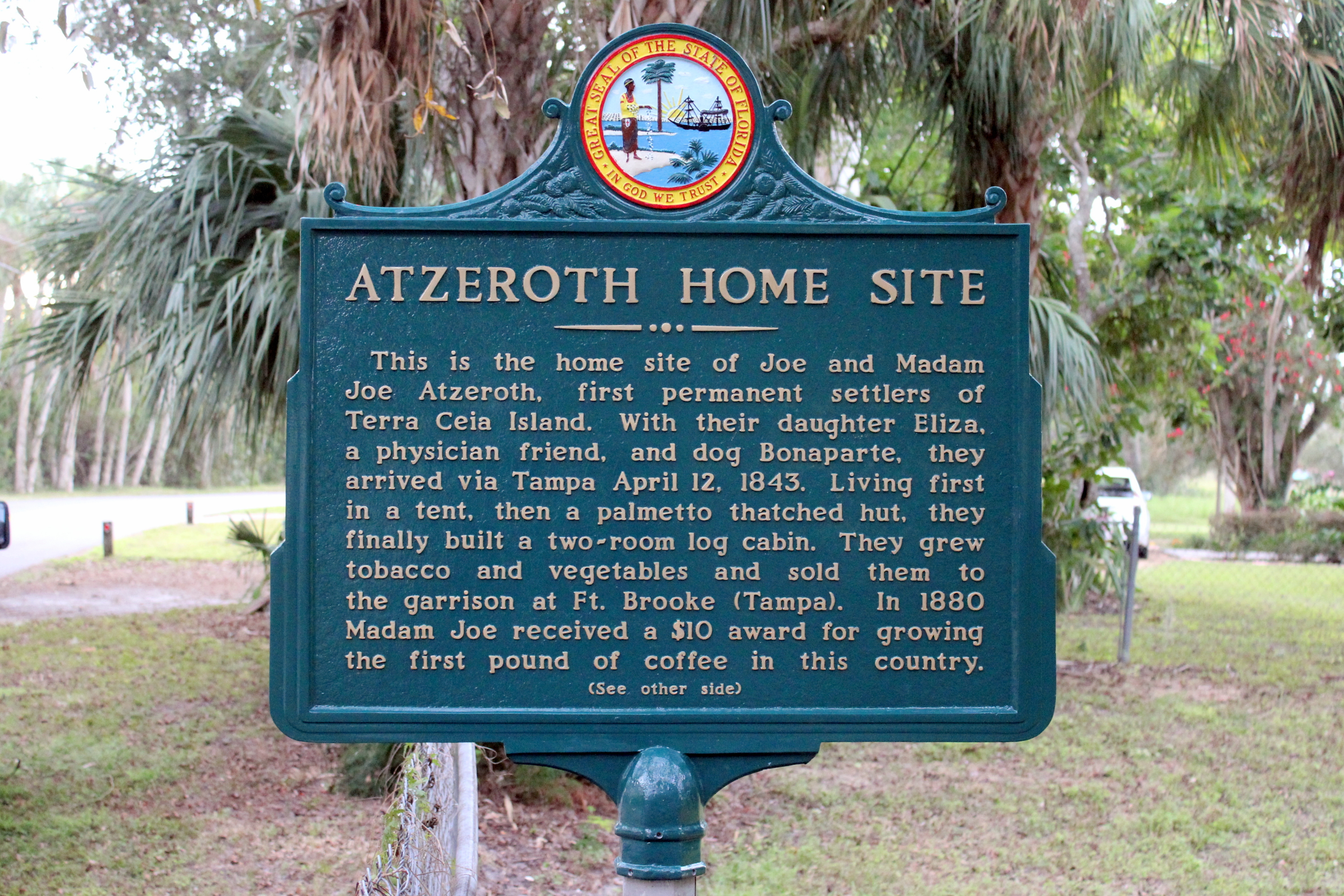 Atzeroth Home Site Marker-Side 1