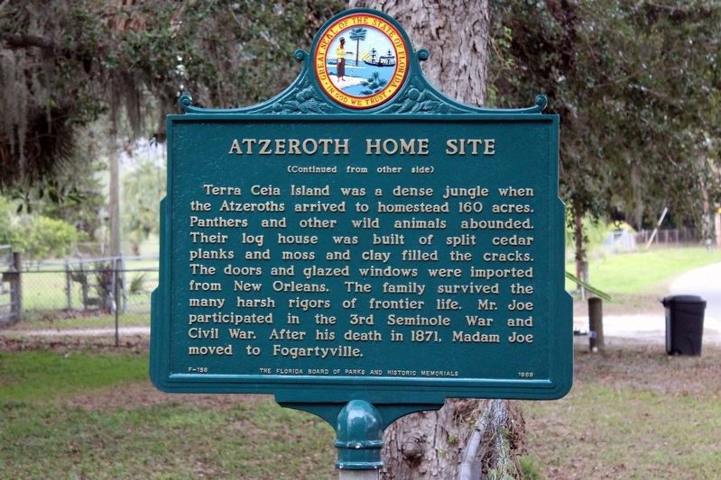 Atzeroth Home Site Marker-Side 2 image. Click for full size.