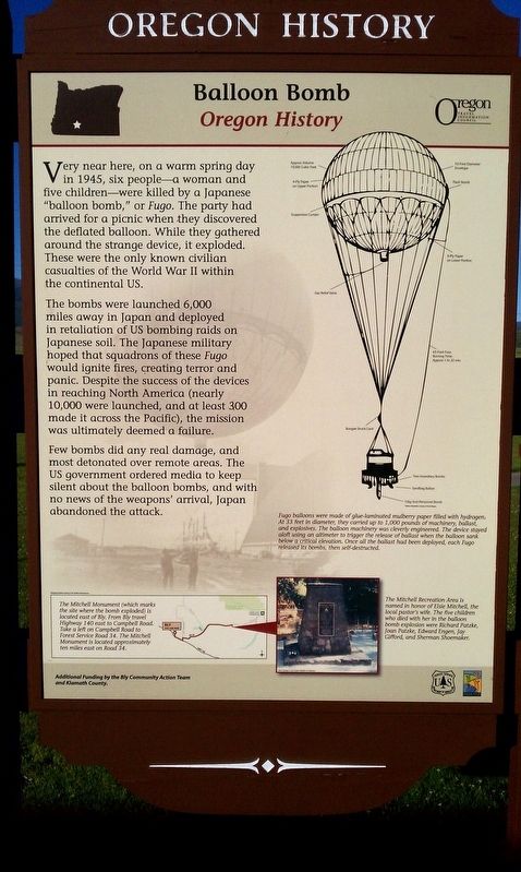 Balloon Bomb Marker image. Click for full size.