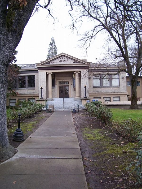 Medford Public Library. Click for full size. Medford Public Library image. Click for full size.