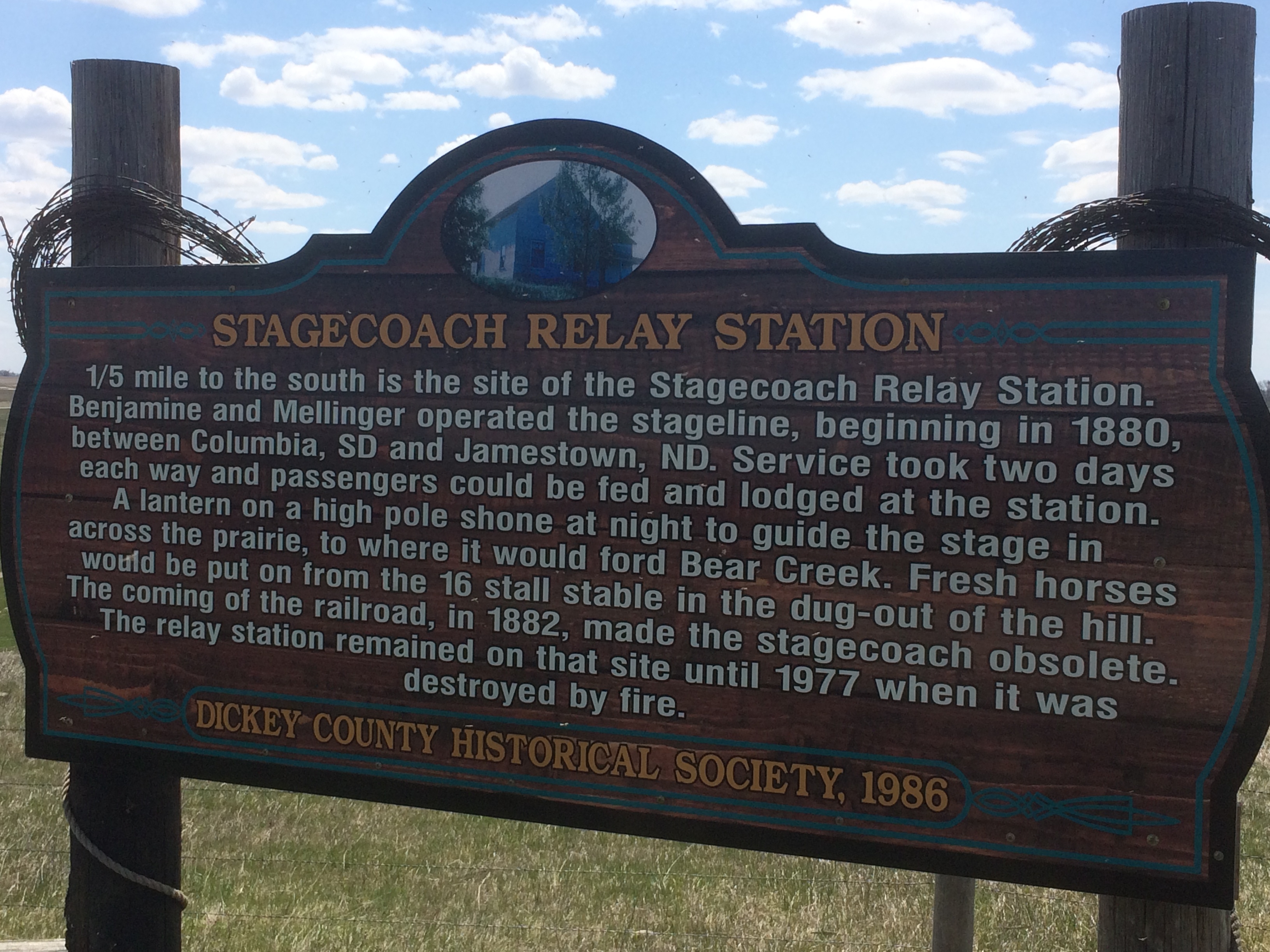 Stagecoach Relay Station Marker