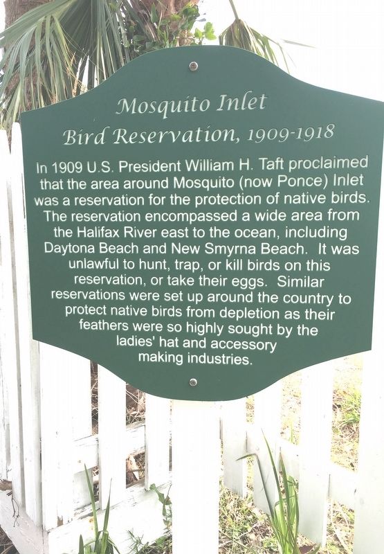 Mosquito Inlet Marker image. Click for full size.