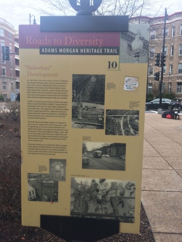 "Suburban" Development Marker. Click for full size. "Suburban" Development Marker image. Click for full size.