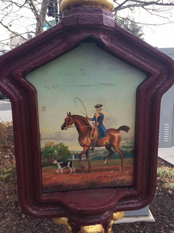 George Washington Marker image. Click for full size.