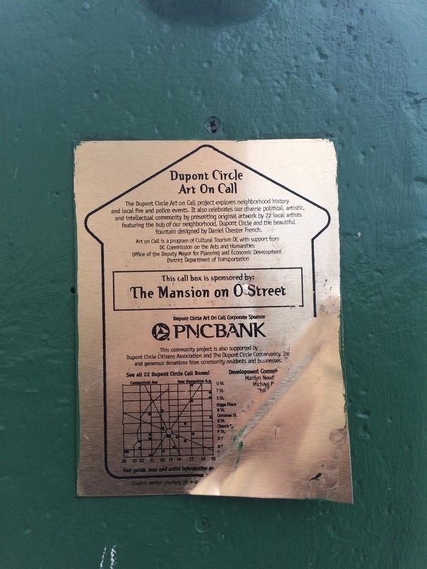 Across 23rd St. and Rock Creek Marker. Click for full size. Across 23rd St. and Rock Creek Marker image. Click for full size.