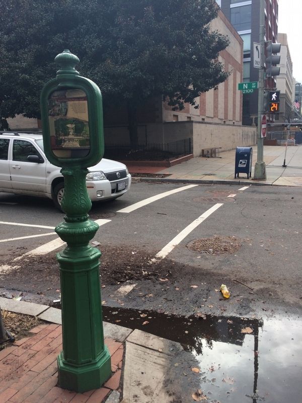 The building on this corner Marker. Click for full size. The building on this corner Marker image. Click for full size.