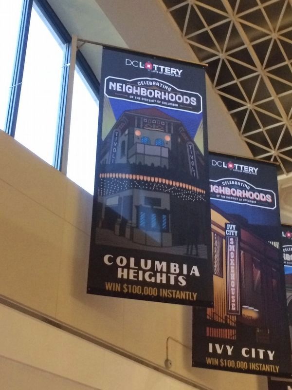DC Lottery Ad in Union Station. Click for full size. DC Lottery Ad in Union Station image. Click for full size.