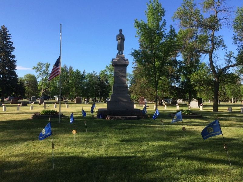 Aberdeen, South Dakota GAR Civil War Memorial Marker image. Click for full size.