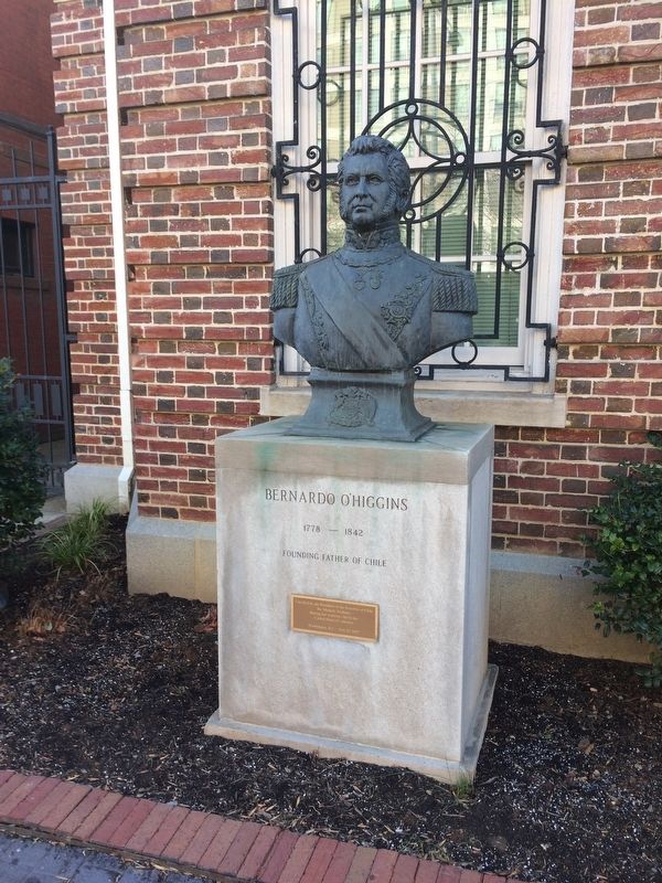 Bernardo O'Higgins Marker image. Click for full size.