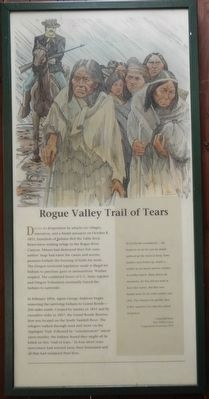 Rogue Valley Trail of Tears panel image. Click for full size.