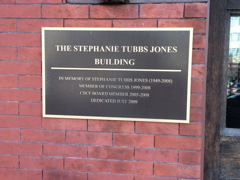 The Stephanie Tubbs Jones Building Marker image. Click for full size.