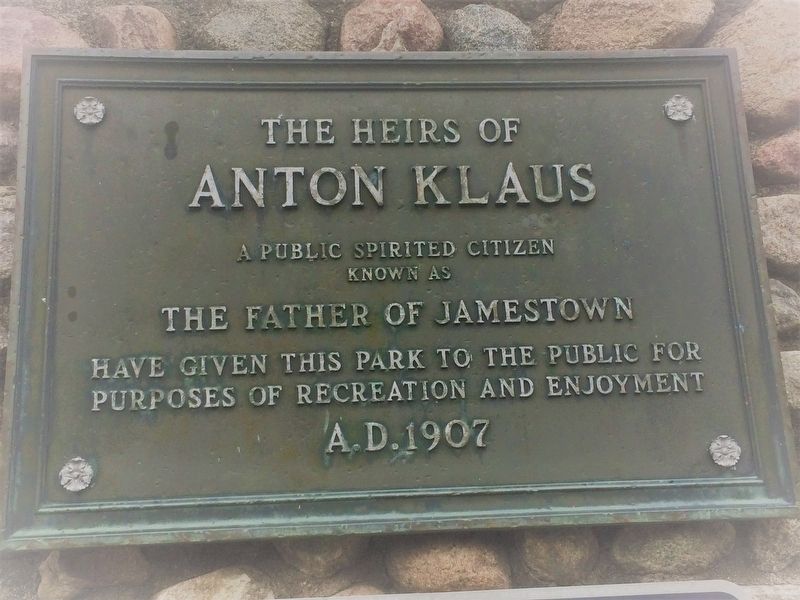Anton Klaus Marker. Click for full size. Anton Klaus Marker image. Click for full size.