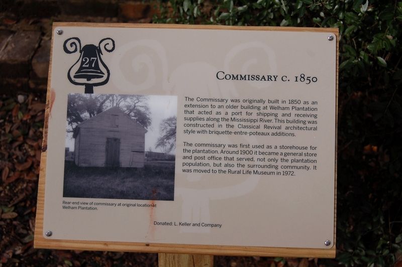 Commissary Marker image. Click for full size.
