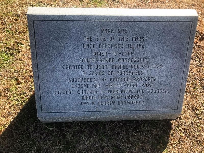 Park Site Marker. Click for full size. Park Site Marker image. Click for full size.