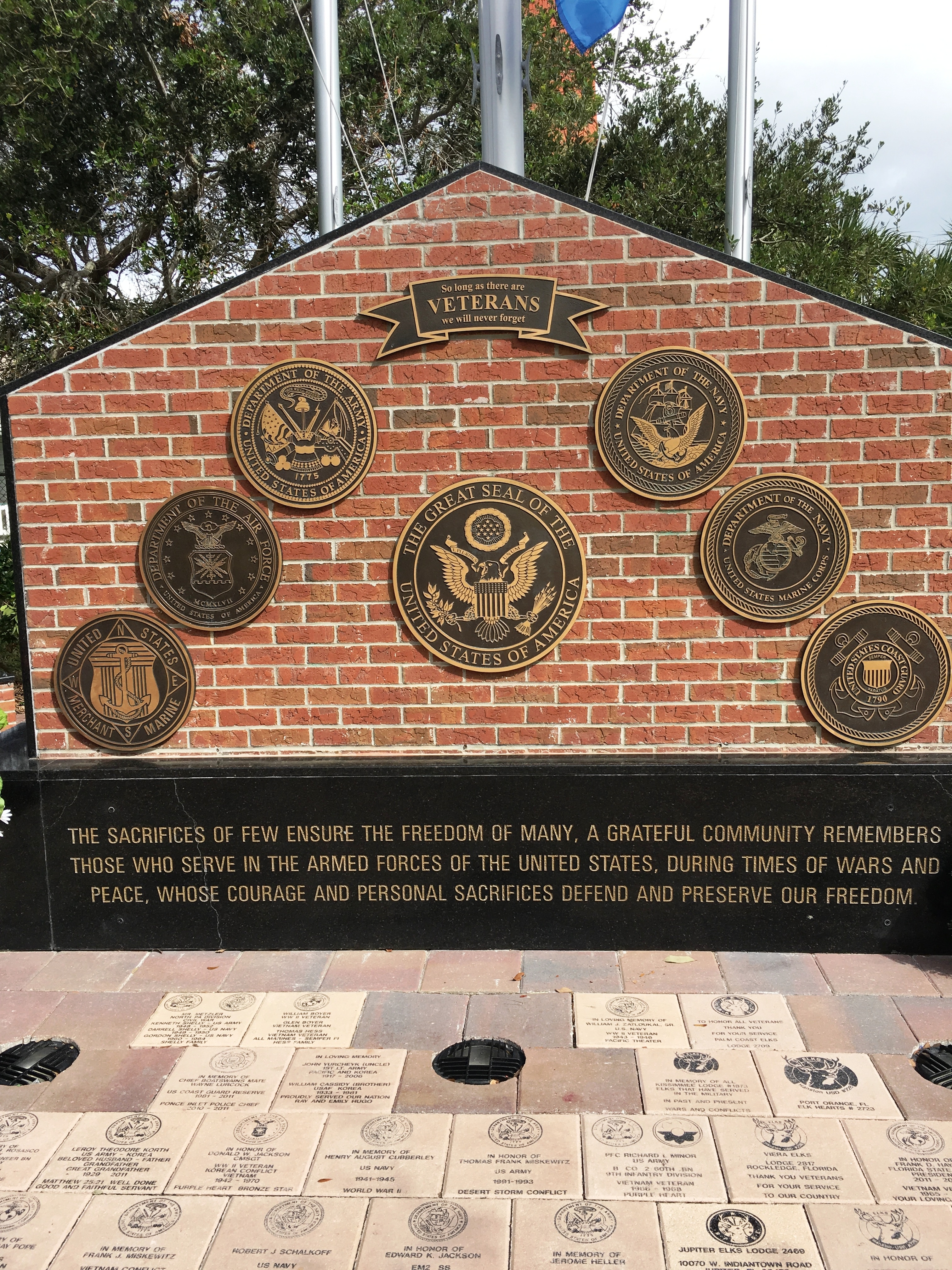 Ponce Inlet Veterans Memorial