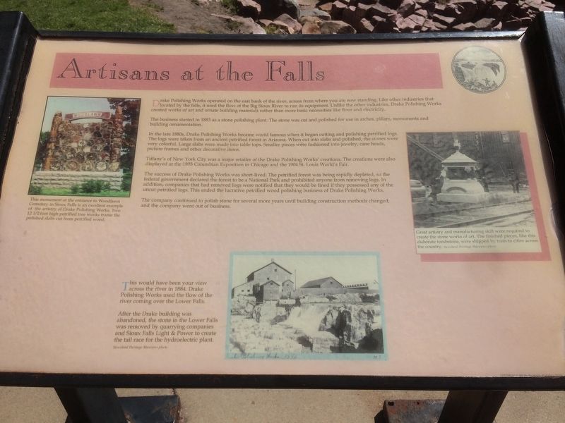 Artisans at the Falls Marker image. Click for full size.