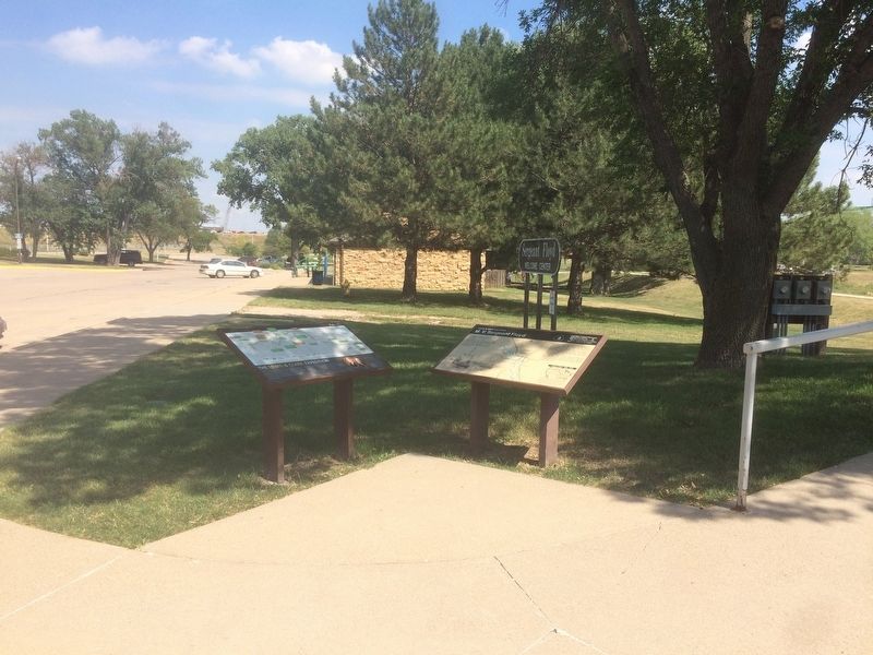 The Lewis & Clark Expedition Marker. Click for full size. The Lewis & Clark Expedition Marker image. Click for full size.